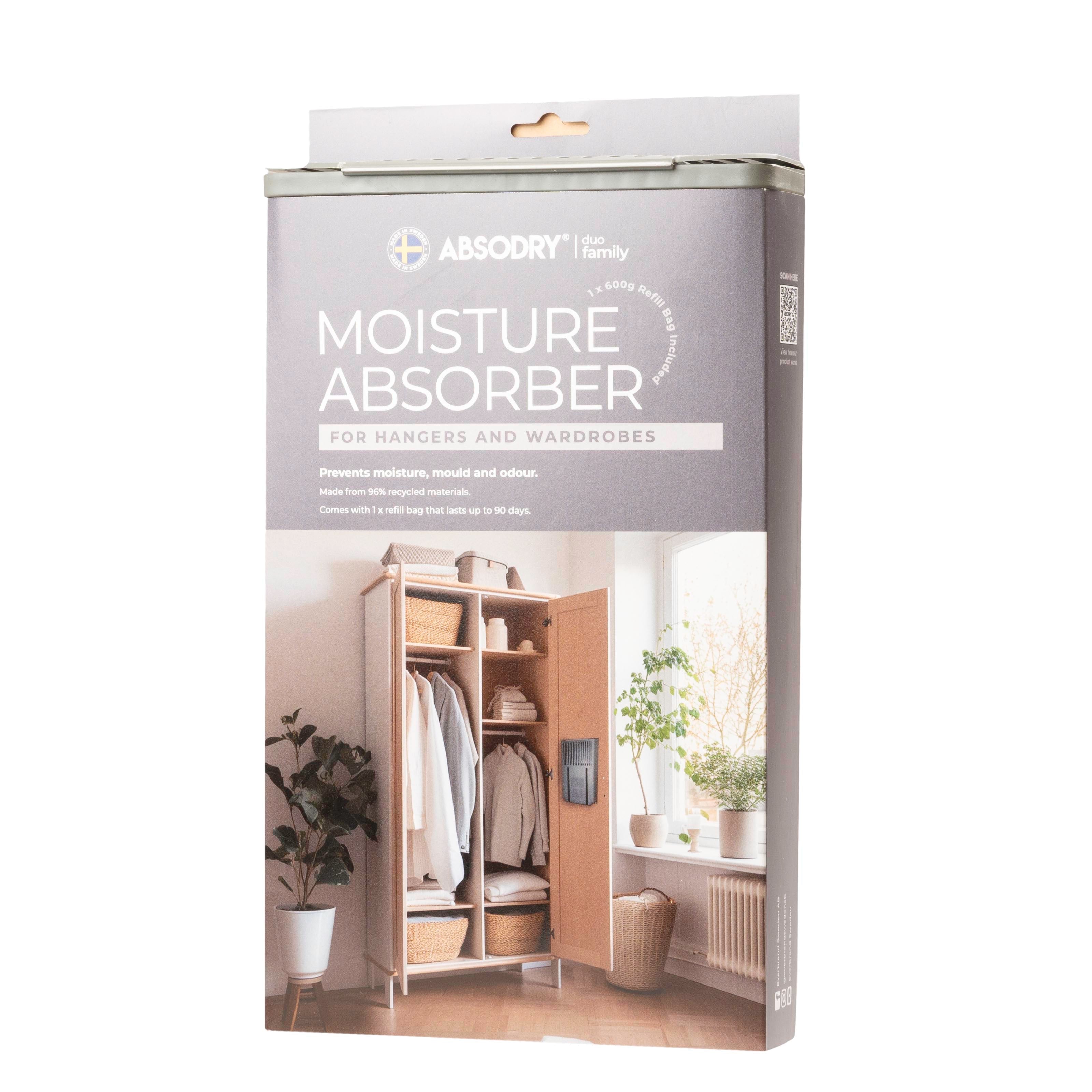 Absodry Duo Family Hanger Moisture Absorber